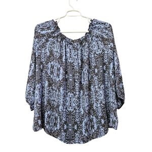 Pleated Georgette Blouse